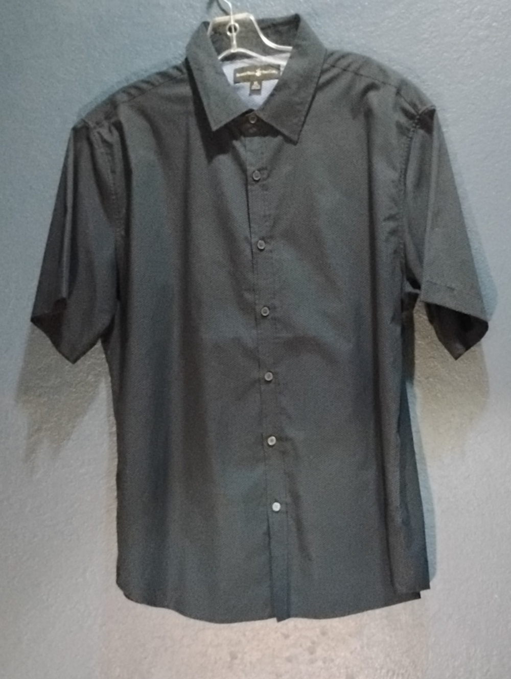 Beverly Hills Polo Club Short-Sleeve Button-Up Shirt - Royal Blue
